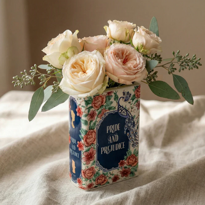 MyBookHaven™ Book Vase
