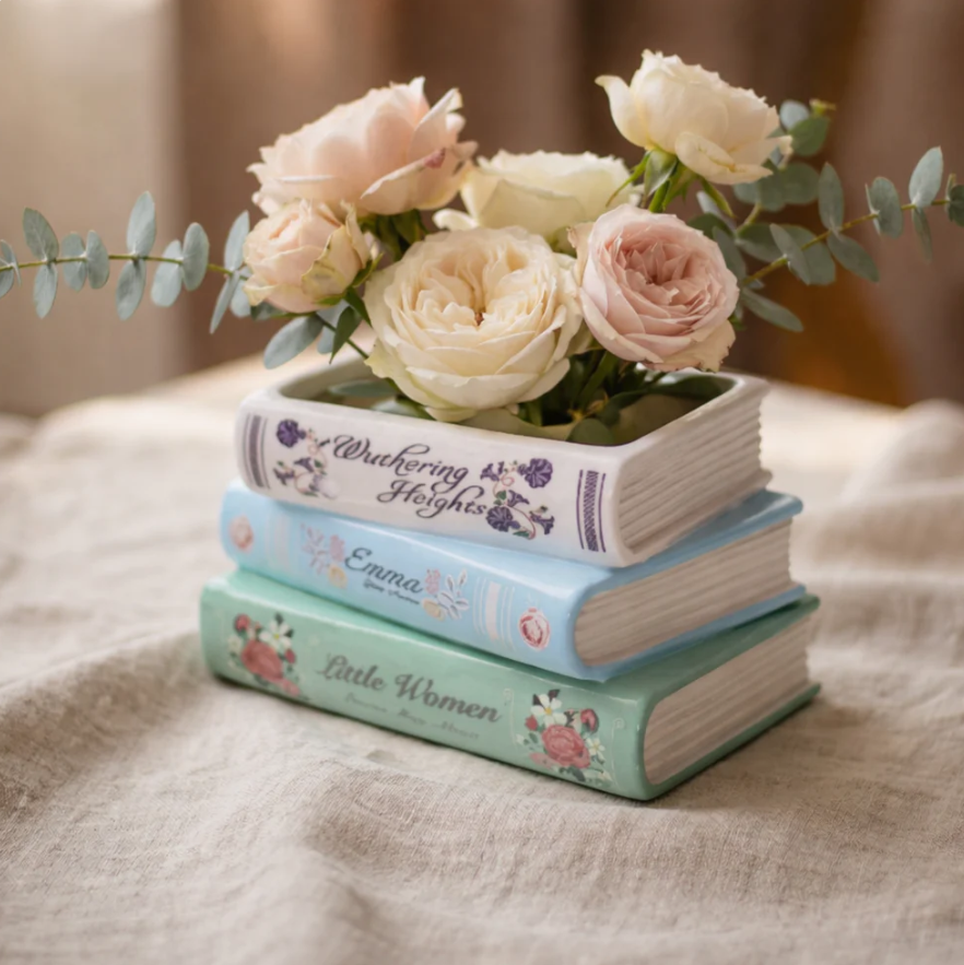 MyBookHaven™ Book Vase
